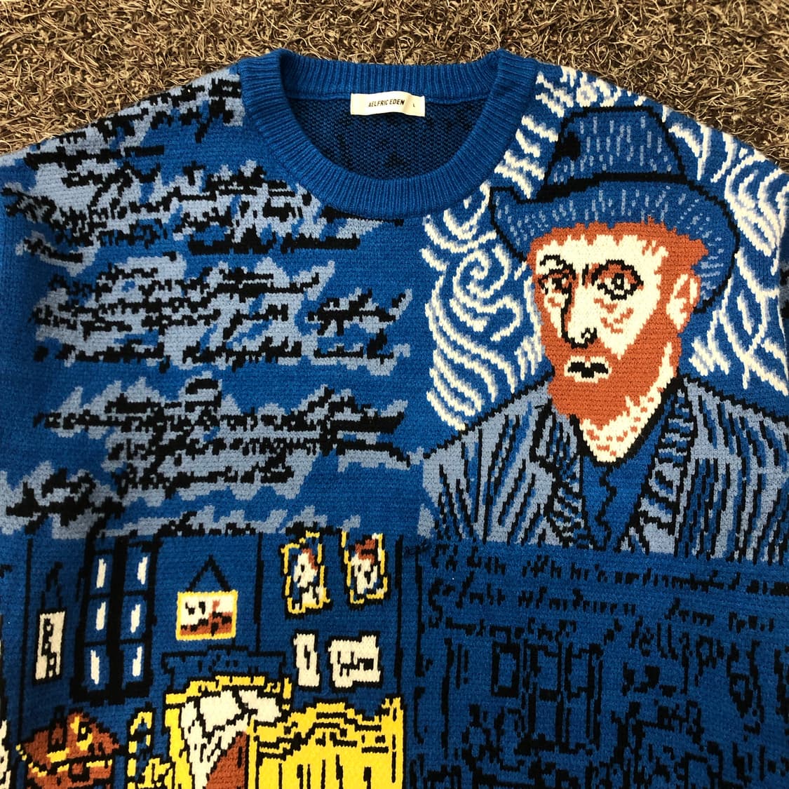 엘프릭에덴 반고흐 니트 스웨터 상품이미지2