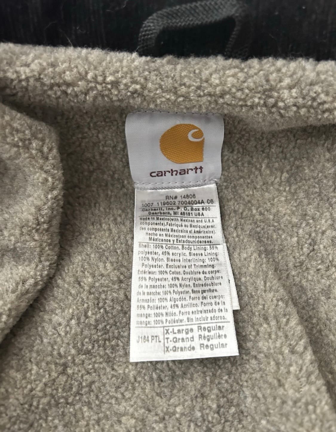 [XL]Carhartt J164 PTL arctic jacket 상품이미지6