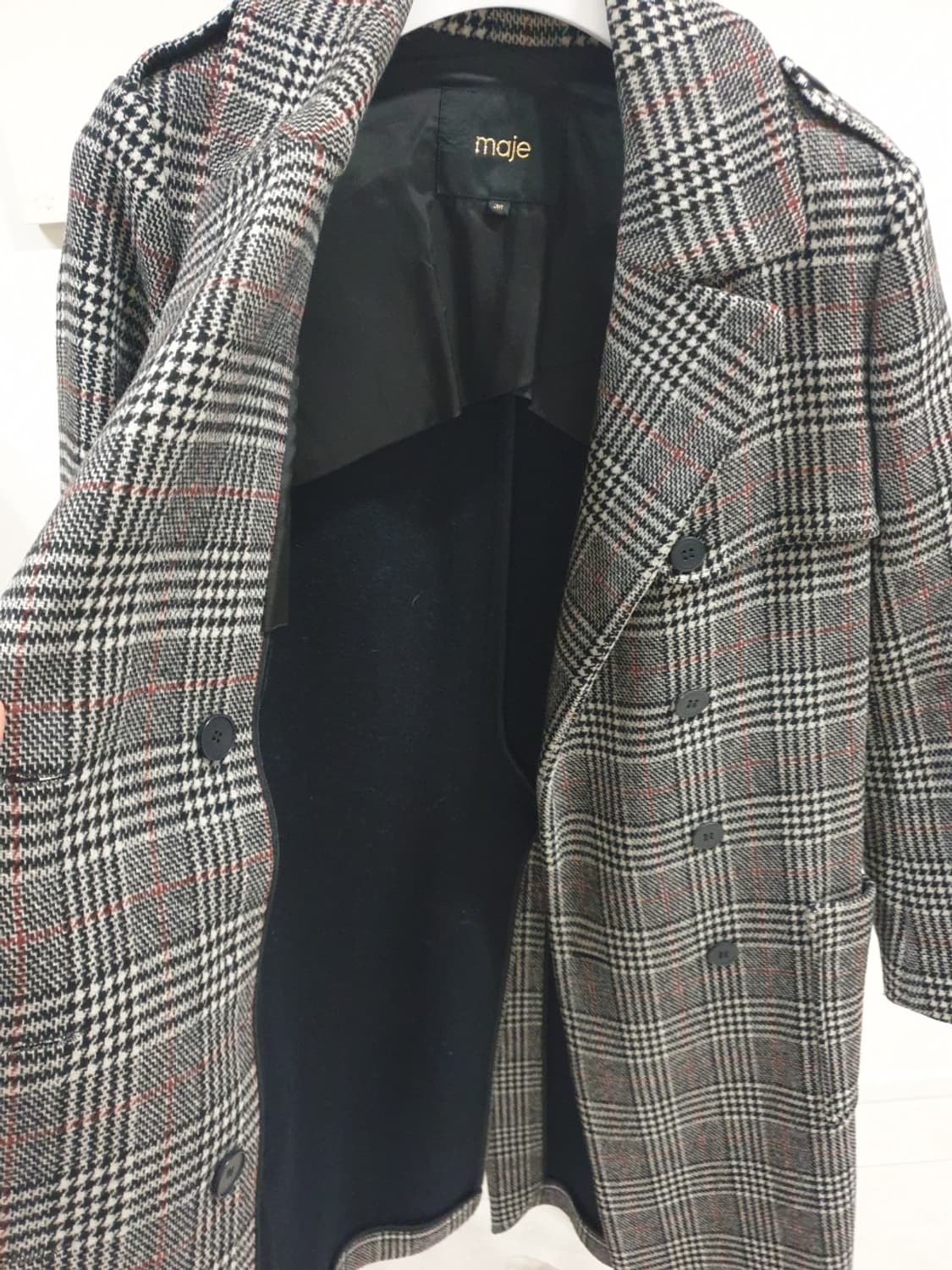 마쥬maje해링본코트 상품이미지3