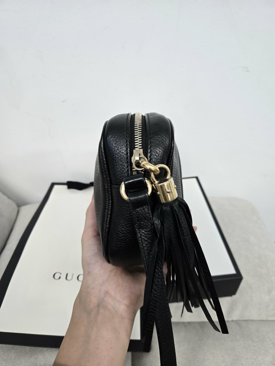 [보증서 정품]구찌 소호 테슬 숄더백 상품이미지3