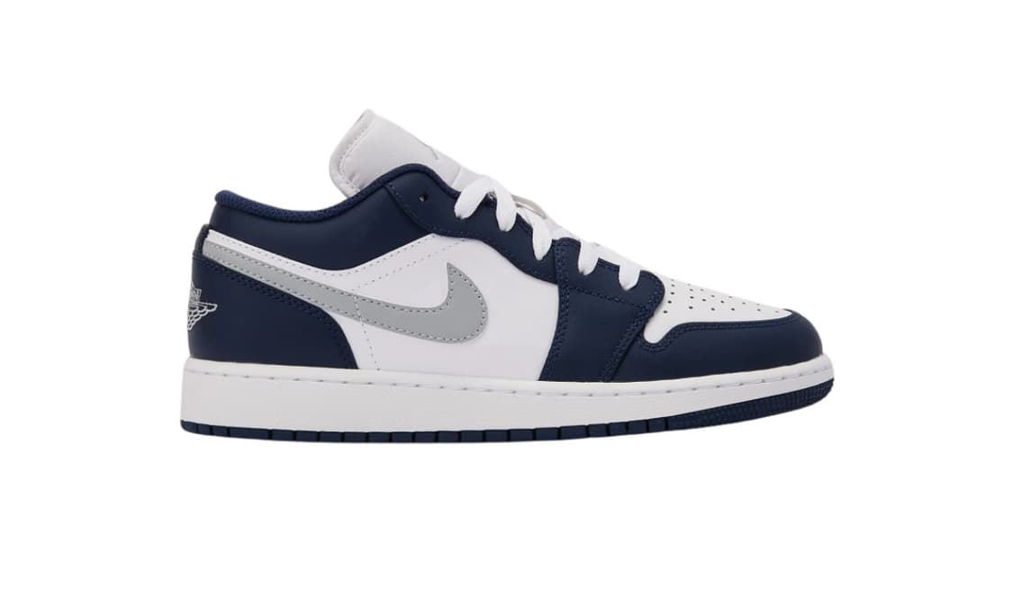 조던 1 로우 화이트 미드나잇 네이비 상품이미지1