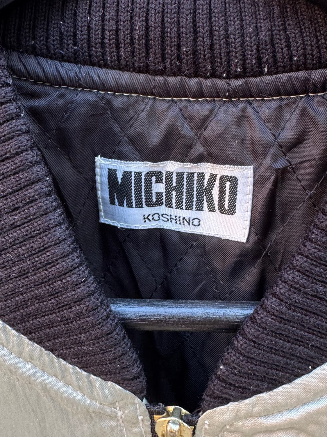 미치코 코시노 런던 스펠아웃 나일론 봄버자켓  상품이미지6