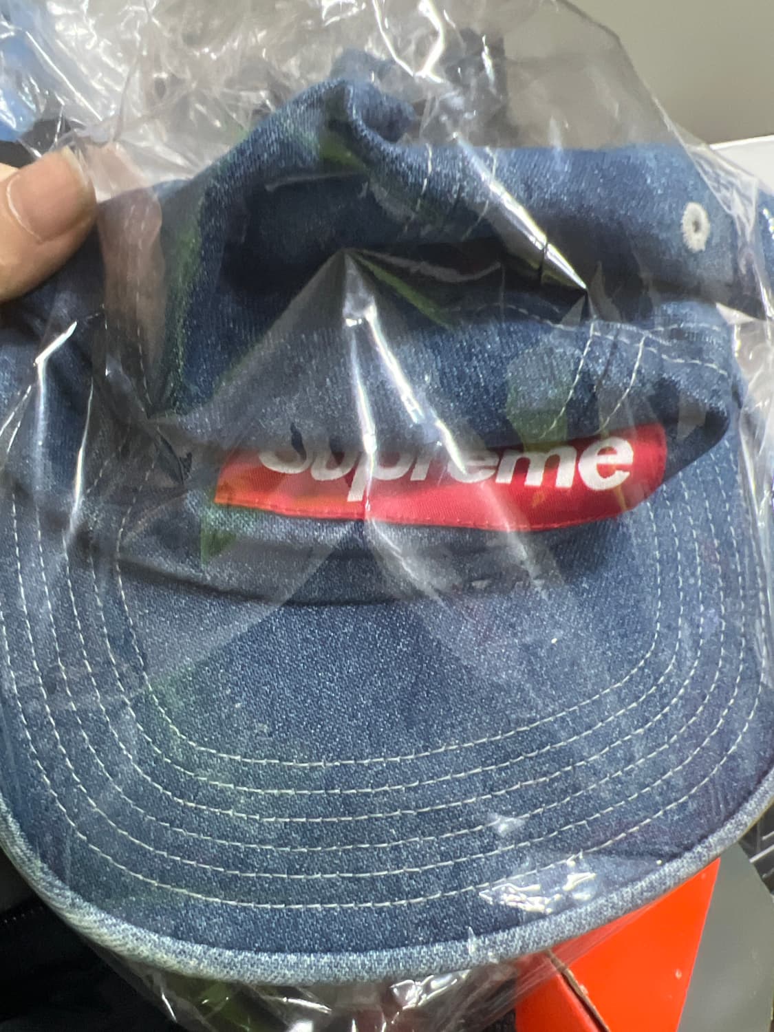 슈프림 빅스로고 캠프캡 18ss 상품이미지2