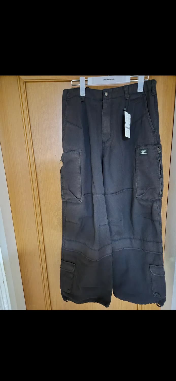 3) 해칭룸 디키즈 집카고 워크 팬츠 워시드블랙 상품이미지2