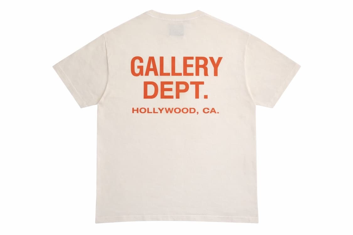 갤러리디파트먼트 수베니어 크림 반팔 상품이미지1