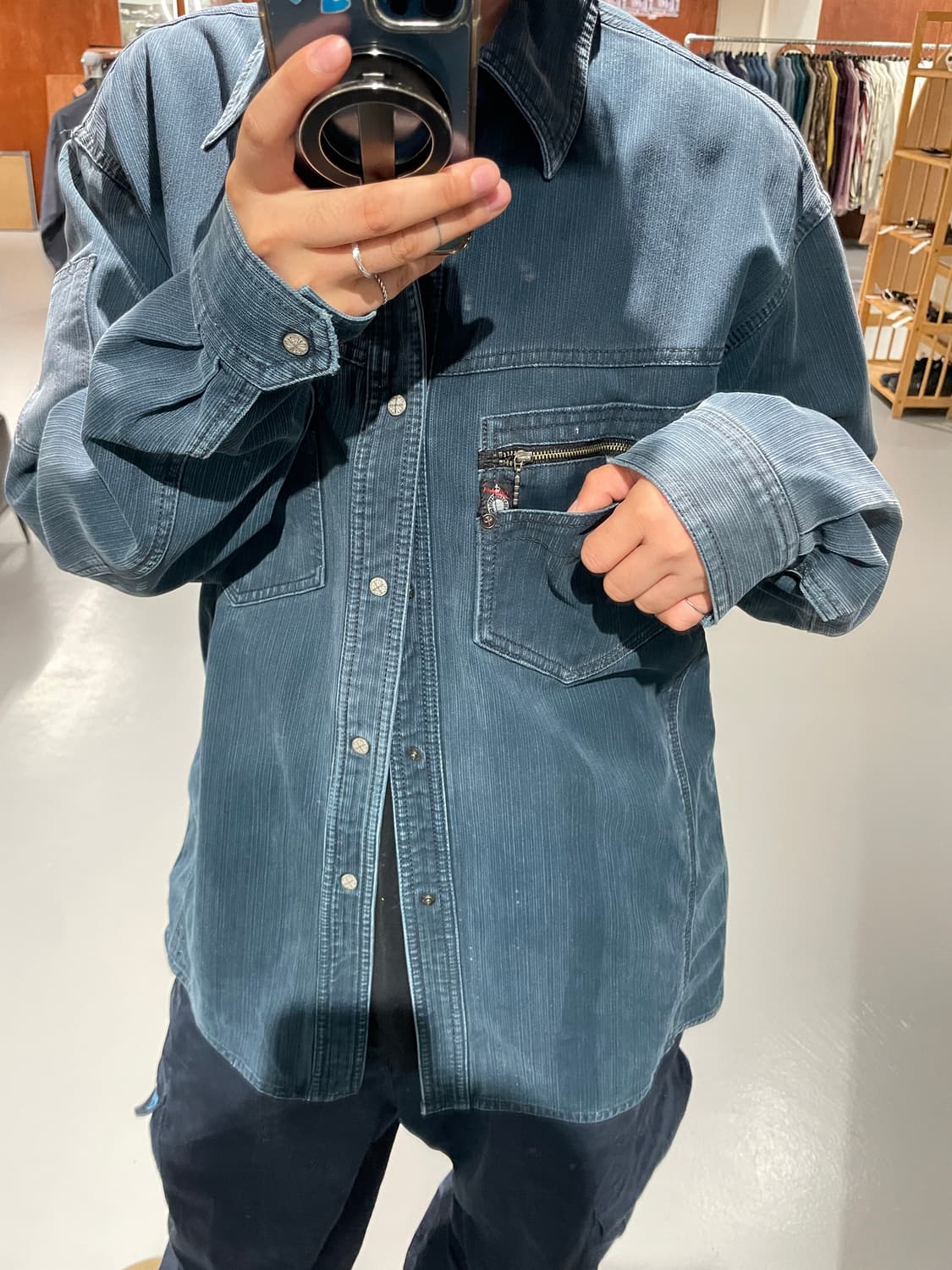 Vintage dog man jacket 상품이미지3