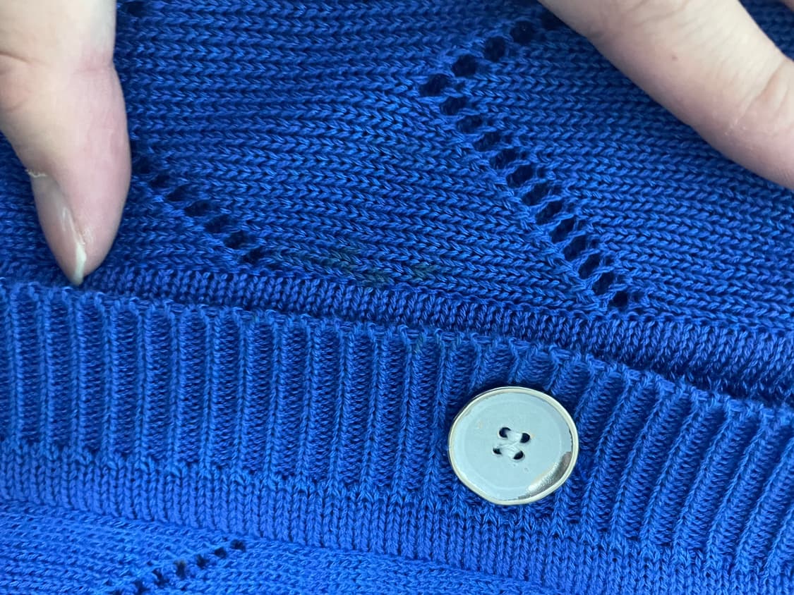 이스트로그 22콤브 가디건 블루 상품이미지2