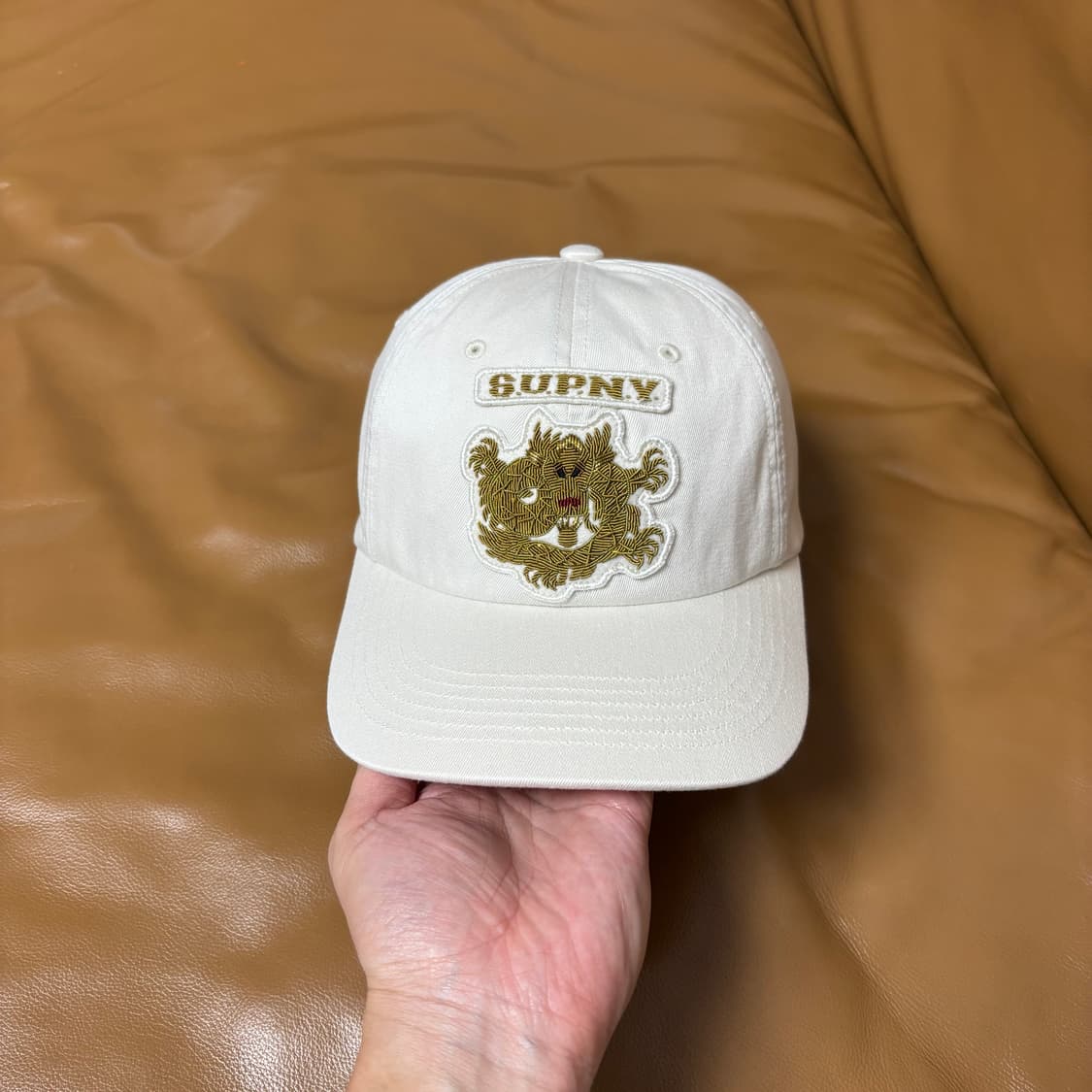 Supreme 슈프림 불리온 드래곤 스톤 6패널 볼캡 모자 (Stone) 상품이미지2
