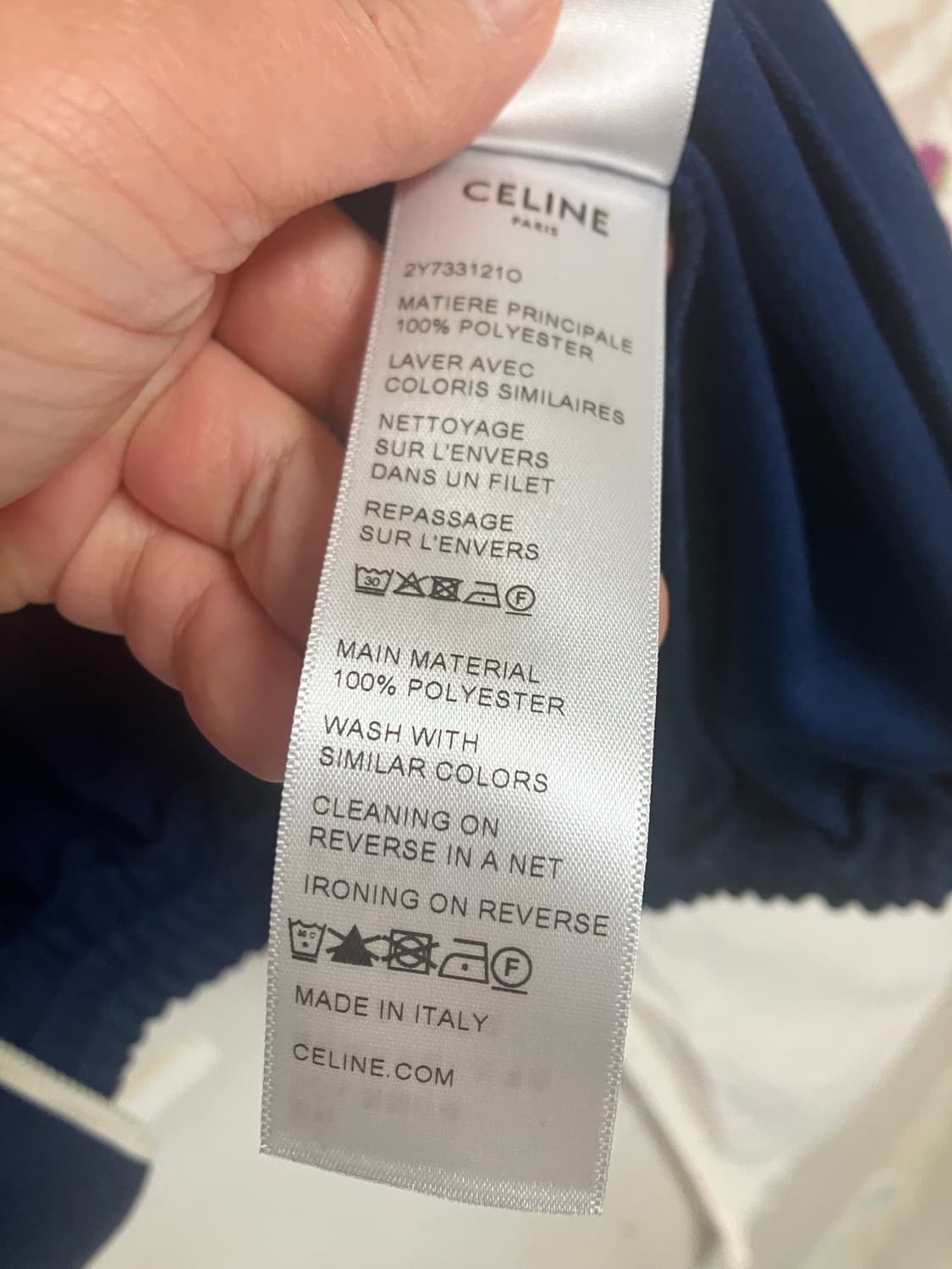 셀린느 로고자수 트랙수트 자켓 상품이미지9