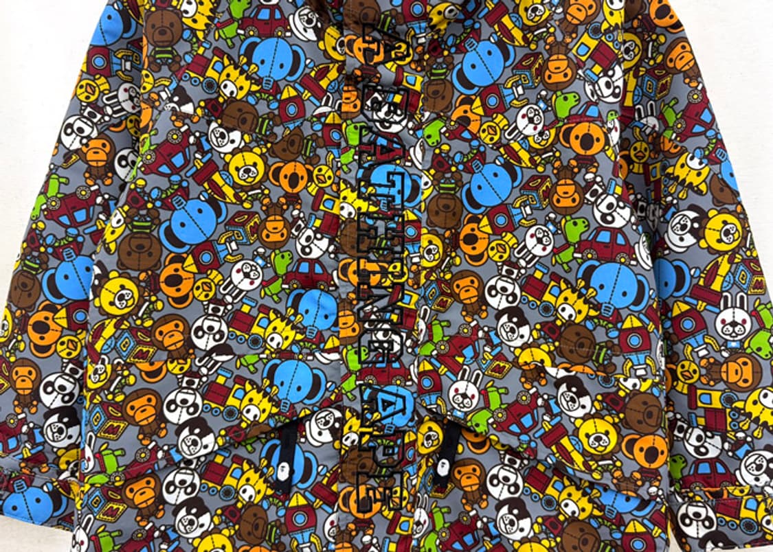 베이프 키즈 베이비 마일로 마운틴 파카 자켓 상품이미지2