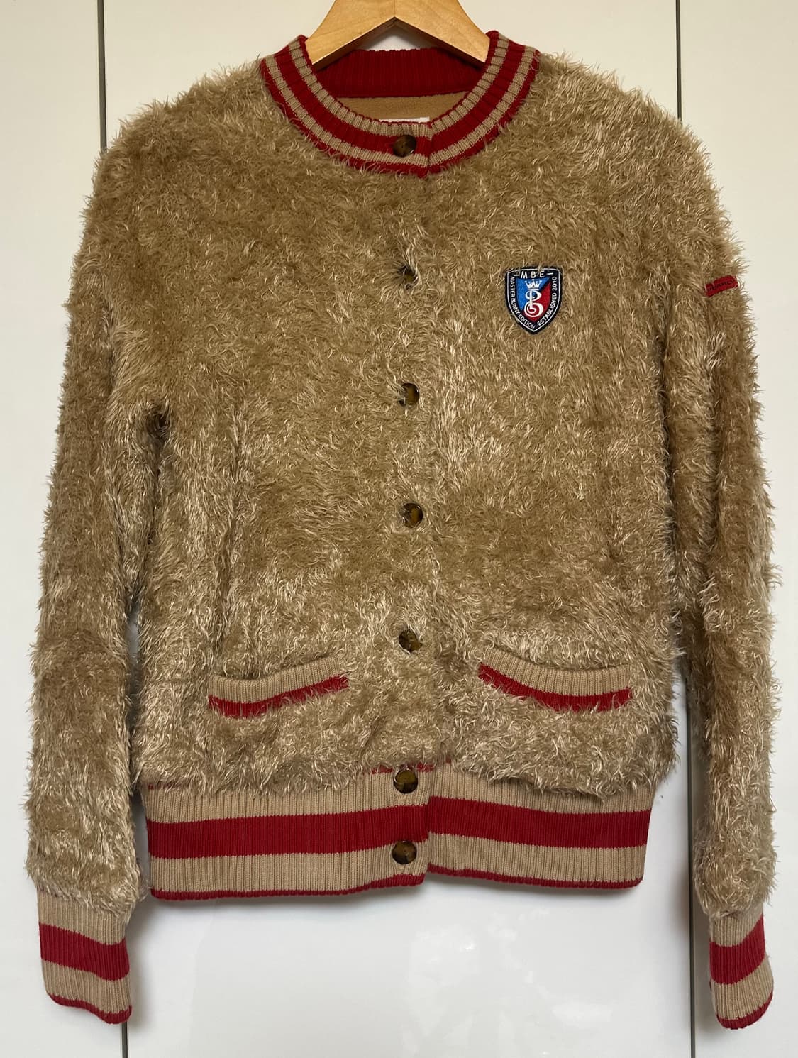 마스터바니에디션 퍼 집업니트 상품이미지1