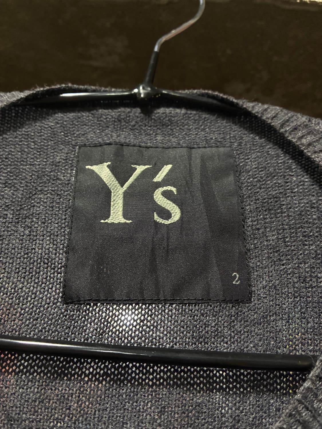 YOHJI YAMAMOTO 요지 야마모토 패턴 가디건 상품이미지4