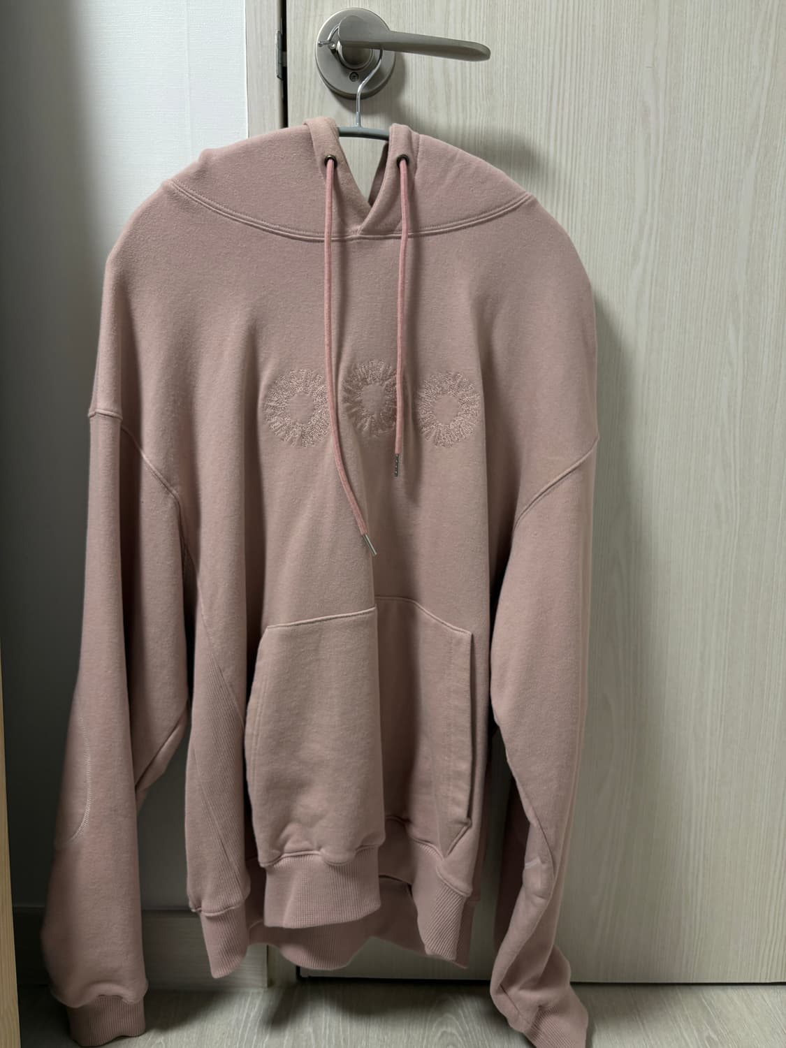 999휴머니티 EVD 후드티 핑크 상품이미지3