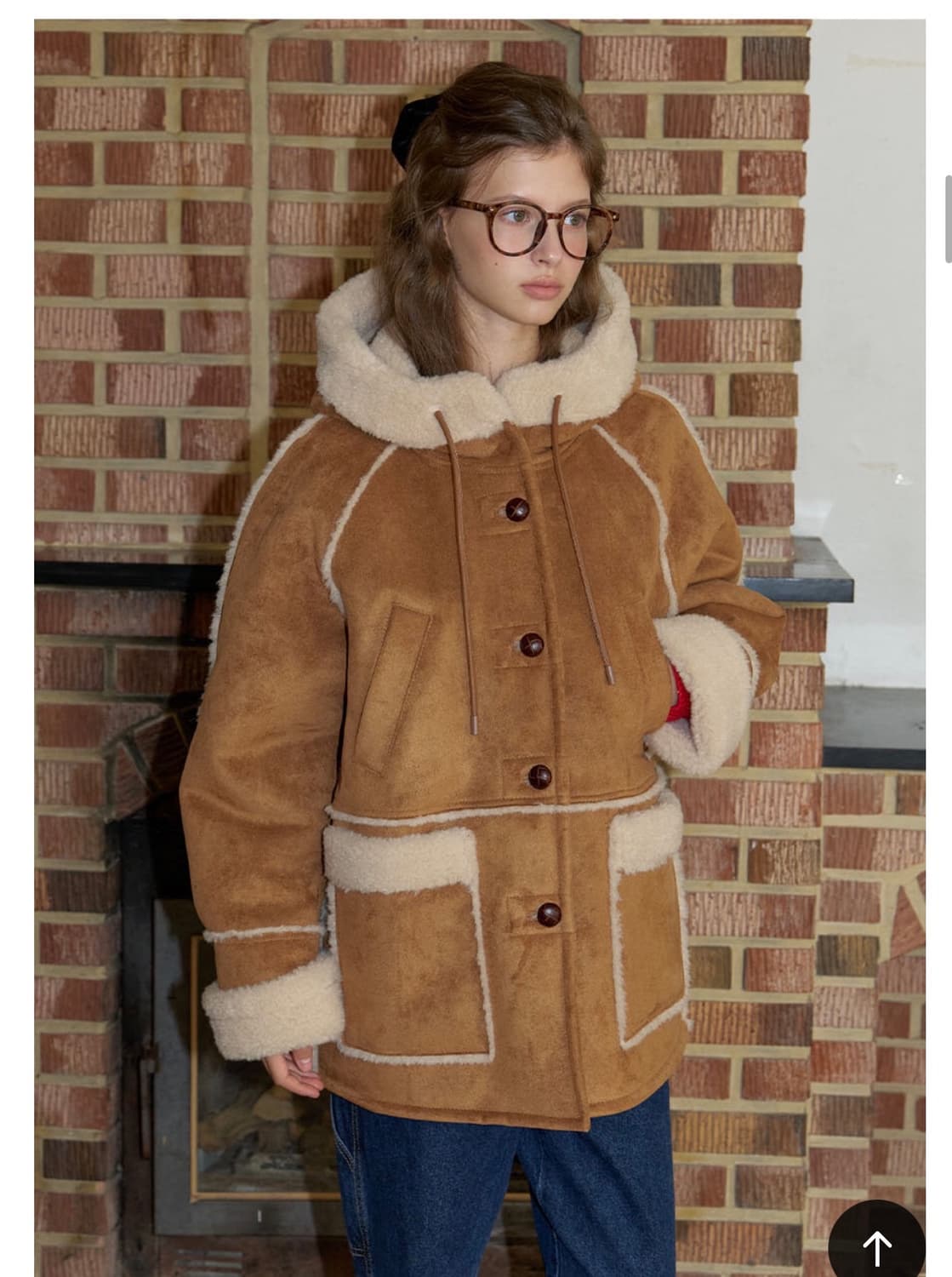 어몽 무스탕 (among hooded duffle mustang) 상품이미지1