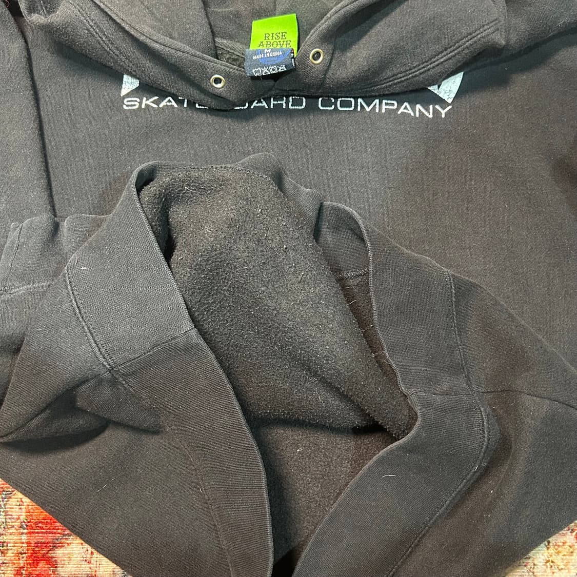 [L] 안티히어로 트레셔 로고 패러디 후드 상품이미지7