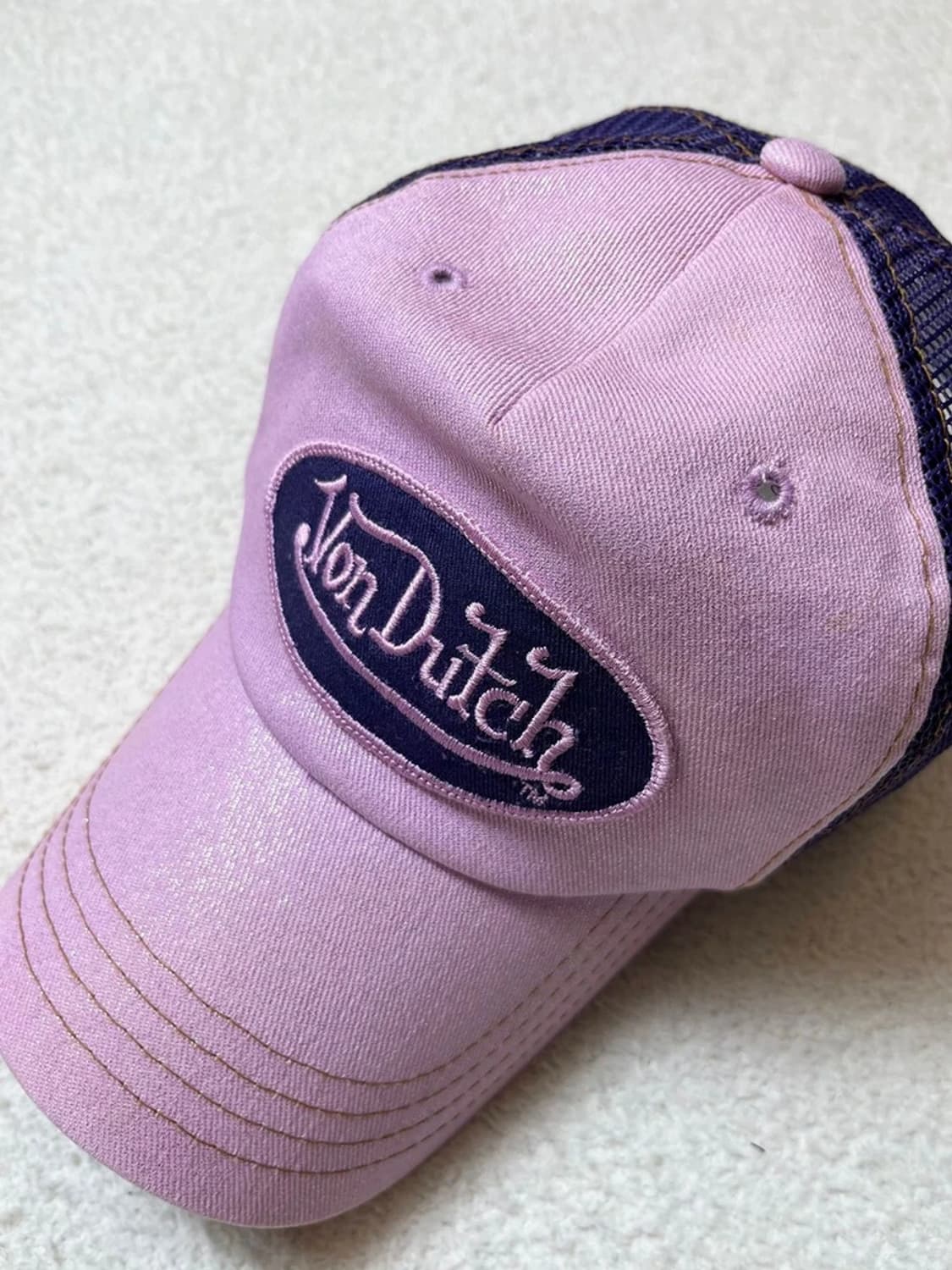 본더치 00's Y2K 펄 볼캡 A1688 상품이미지2