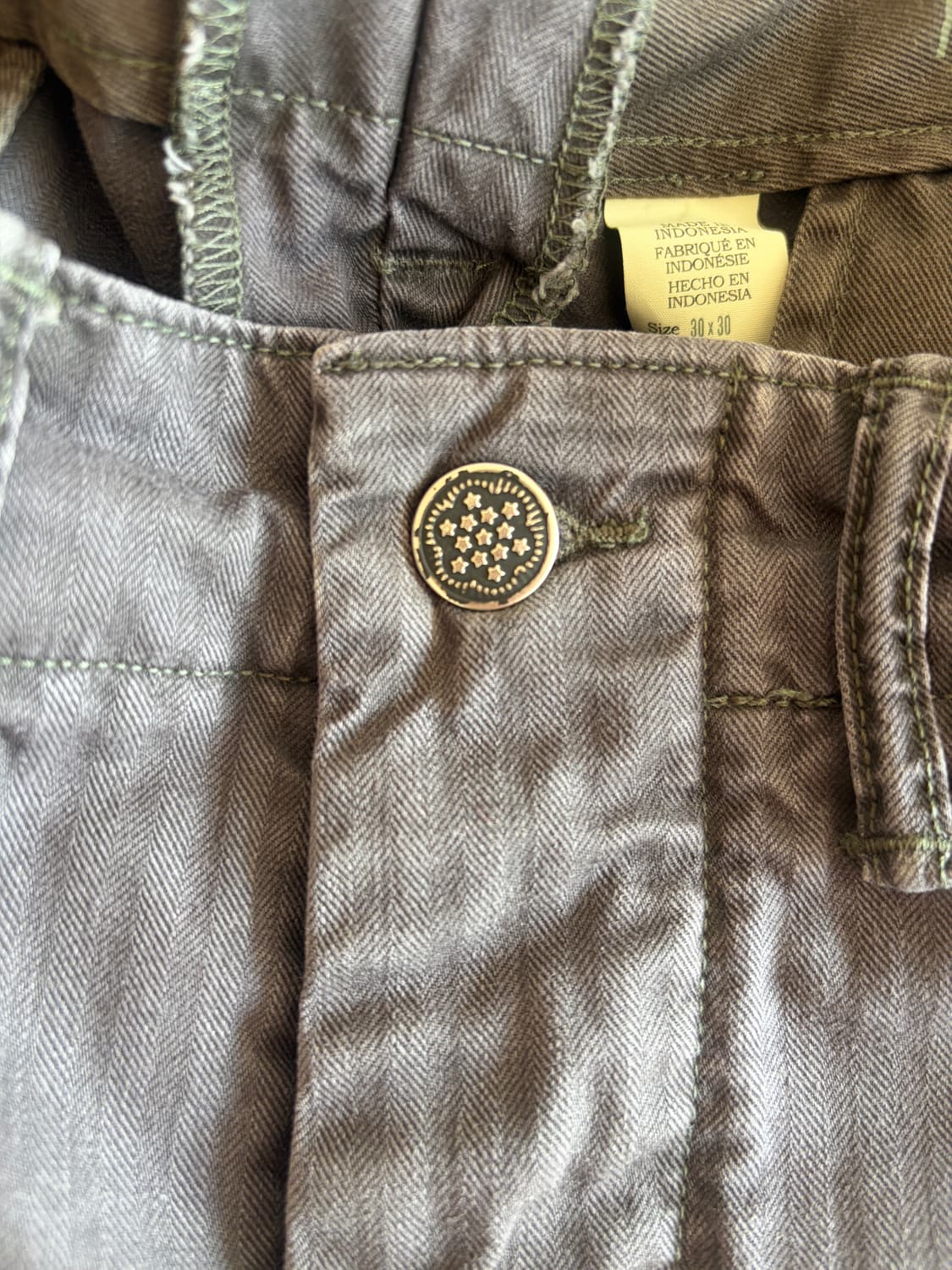 (30x30) RRL 헤링본 필드 팬츠 더블알엘 청바지 빈파포  상품이미지4