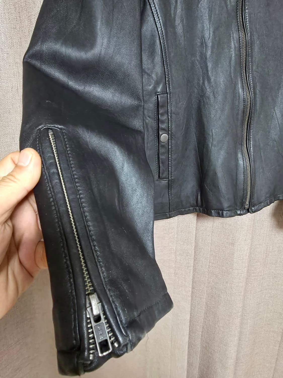 럭셔리양피자켓 105~100 상품이미지2