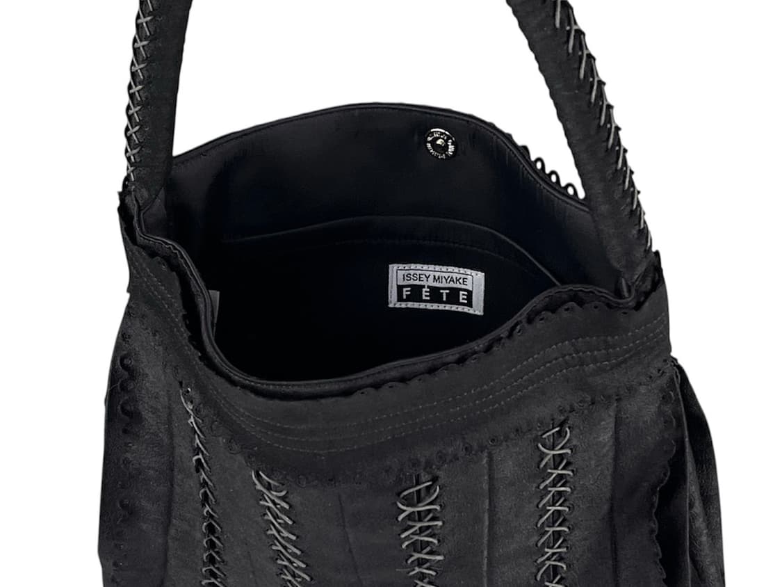 lace up pleats tote bag 상품이미지7