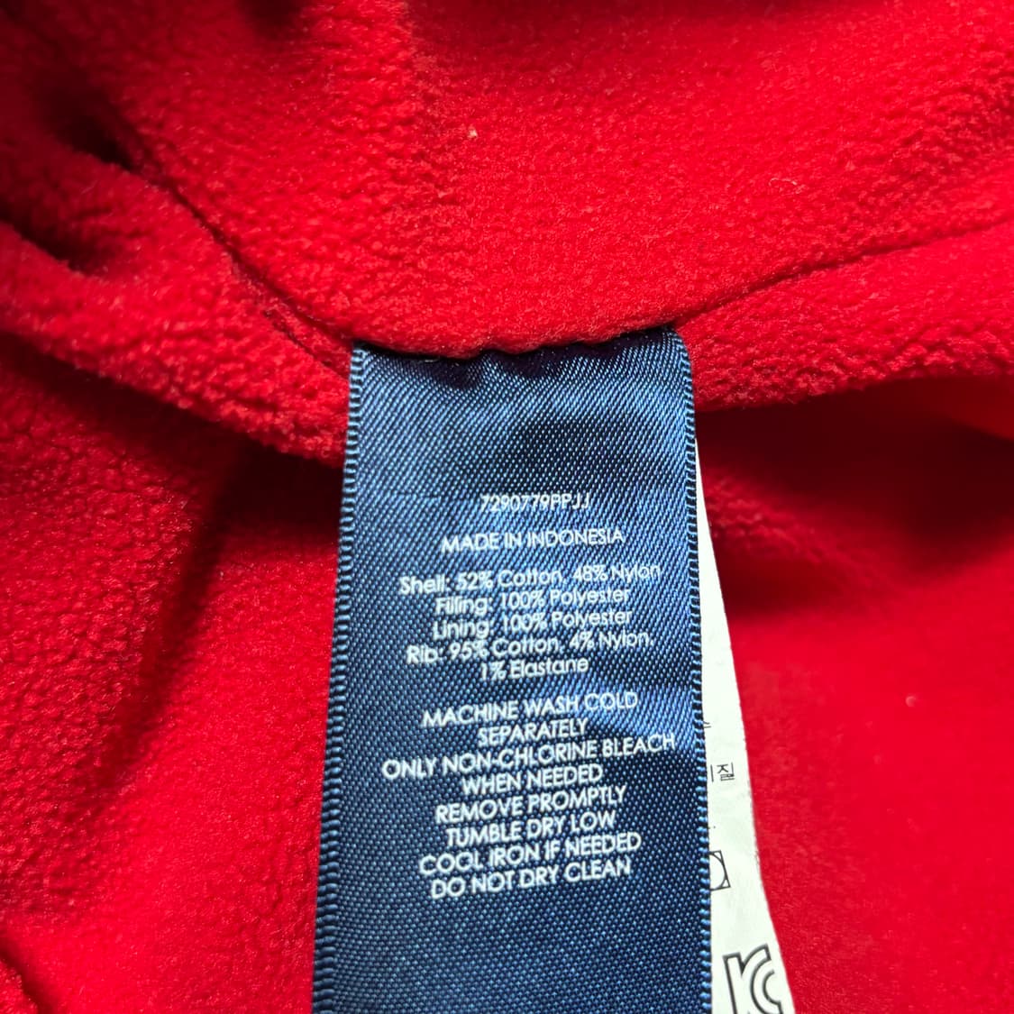 L 폴로랄프로렌 레드 포니 마운틴 코발트 봄버 자켓  상품이미지5