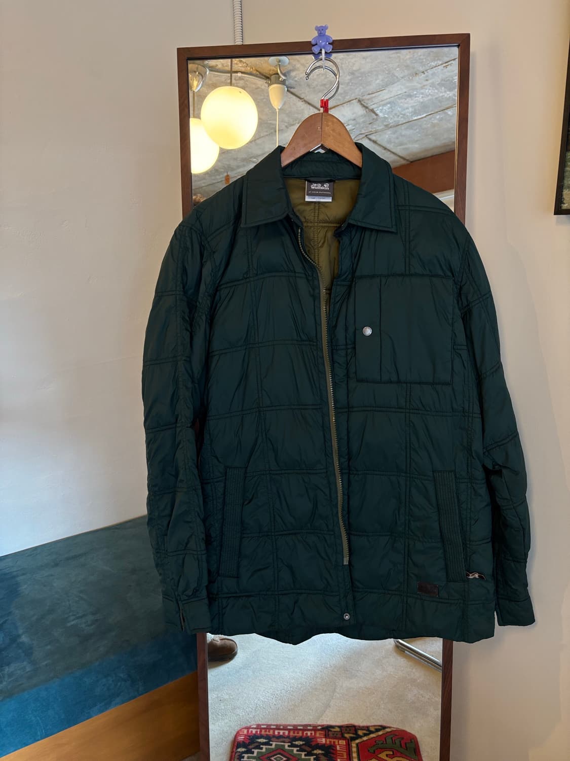 잭울프스킨 퀼팅 자켓잭울프스킨 퀼팅 자켓 상품이미지2