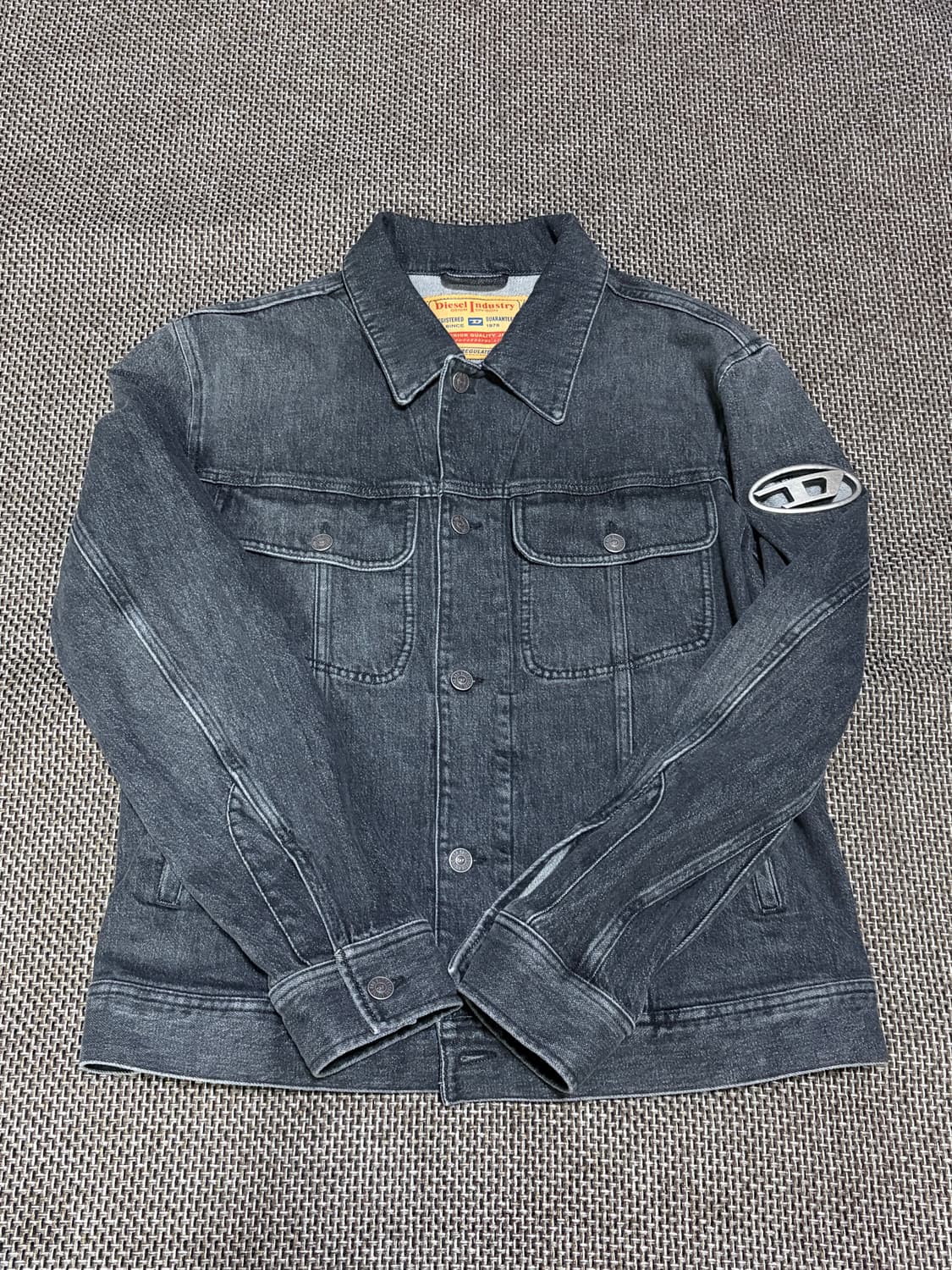 디젤 D-바르시 흑청 자켓 상품이미지2