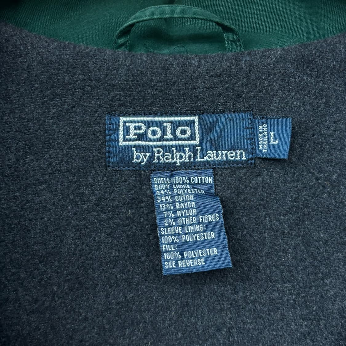 90's 폴로 코튼 커버올 자켓 상품이미지9