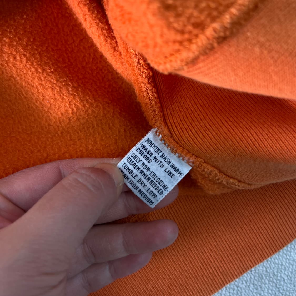 100 폴로랄프로렌 스몰포니 오렌지 후드집업 상품이미지9