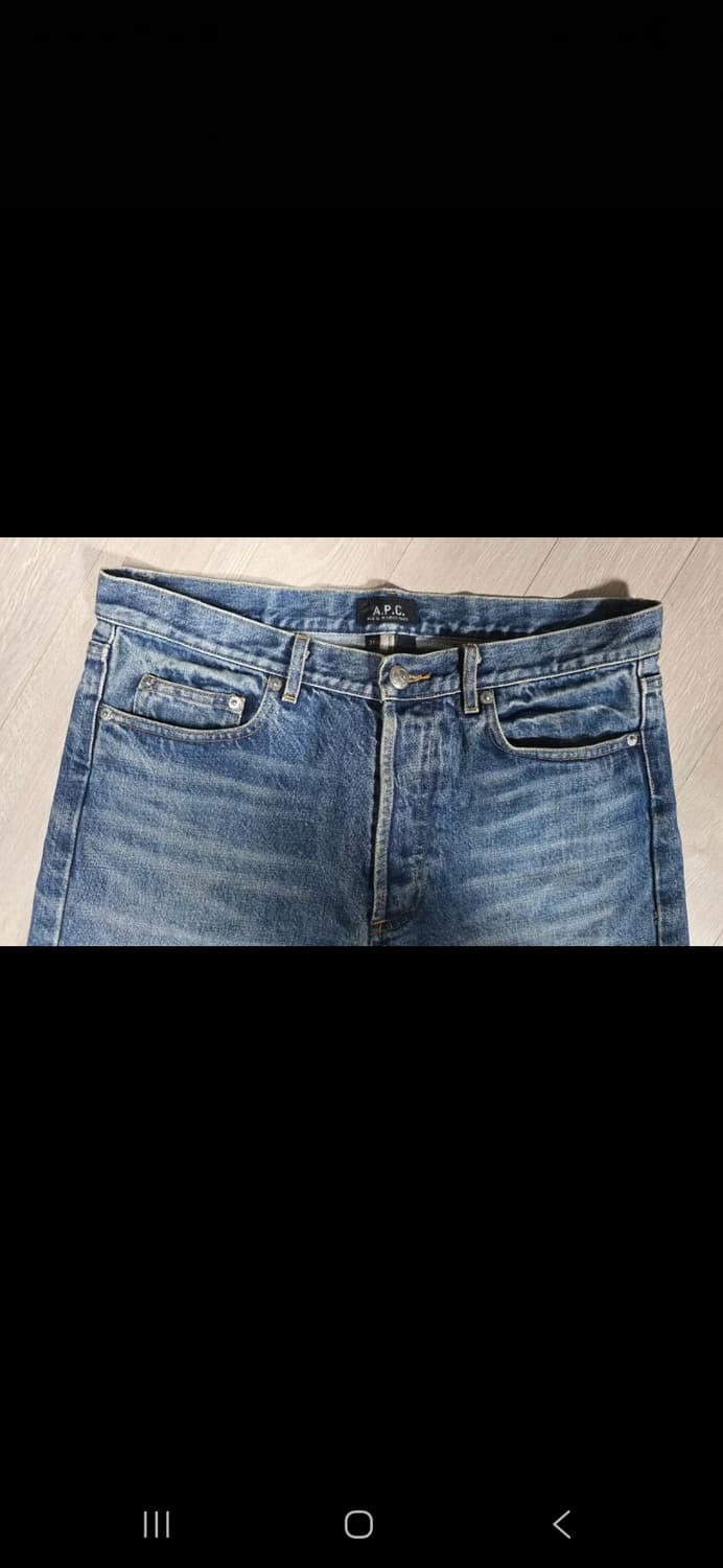 A.P.C. 아페쎄 남자청바지.  싸이즈 31 상품이미지2