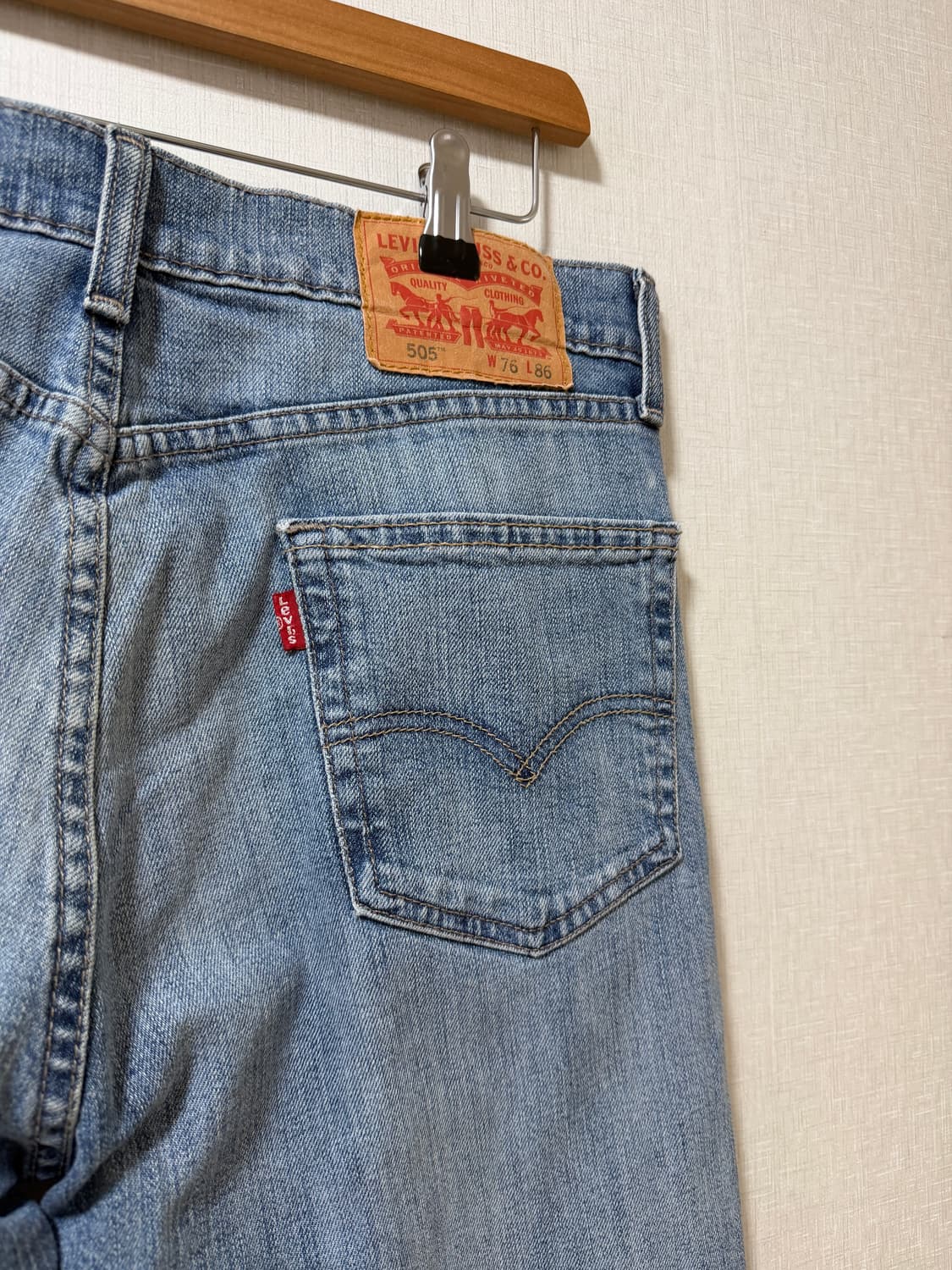 리바이스 505 데님 상품이미지1