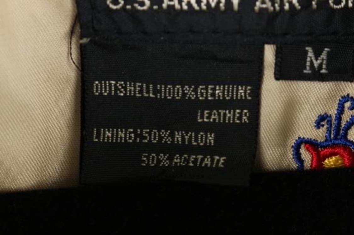 90‘s AVIREX 가죽자켓 상품이미지6