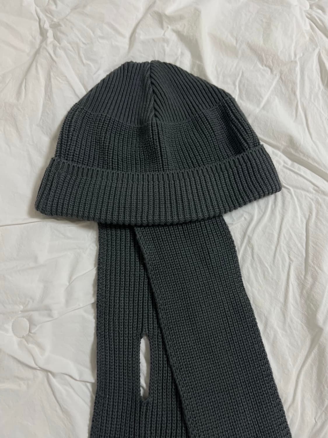 제니착용 open yy 비니 차콜 상품이미지4