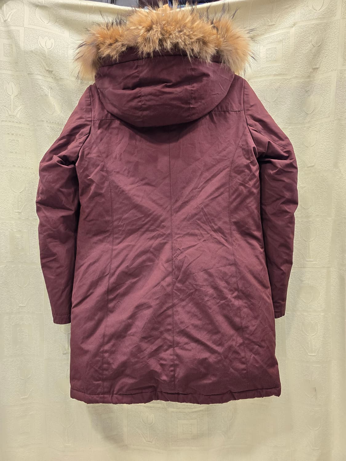 네파 여성 구스다운 패딩 90 (S) 버건디 상품이미지6