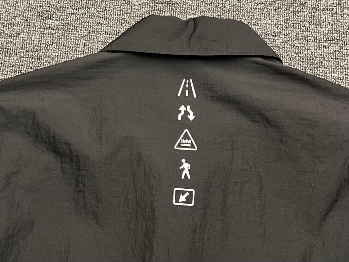 [90] 1MW by SOPH. 블랙 반팔 셔츠 상품이미지5