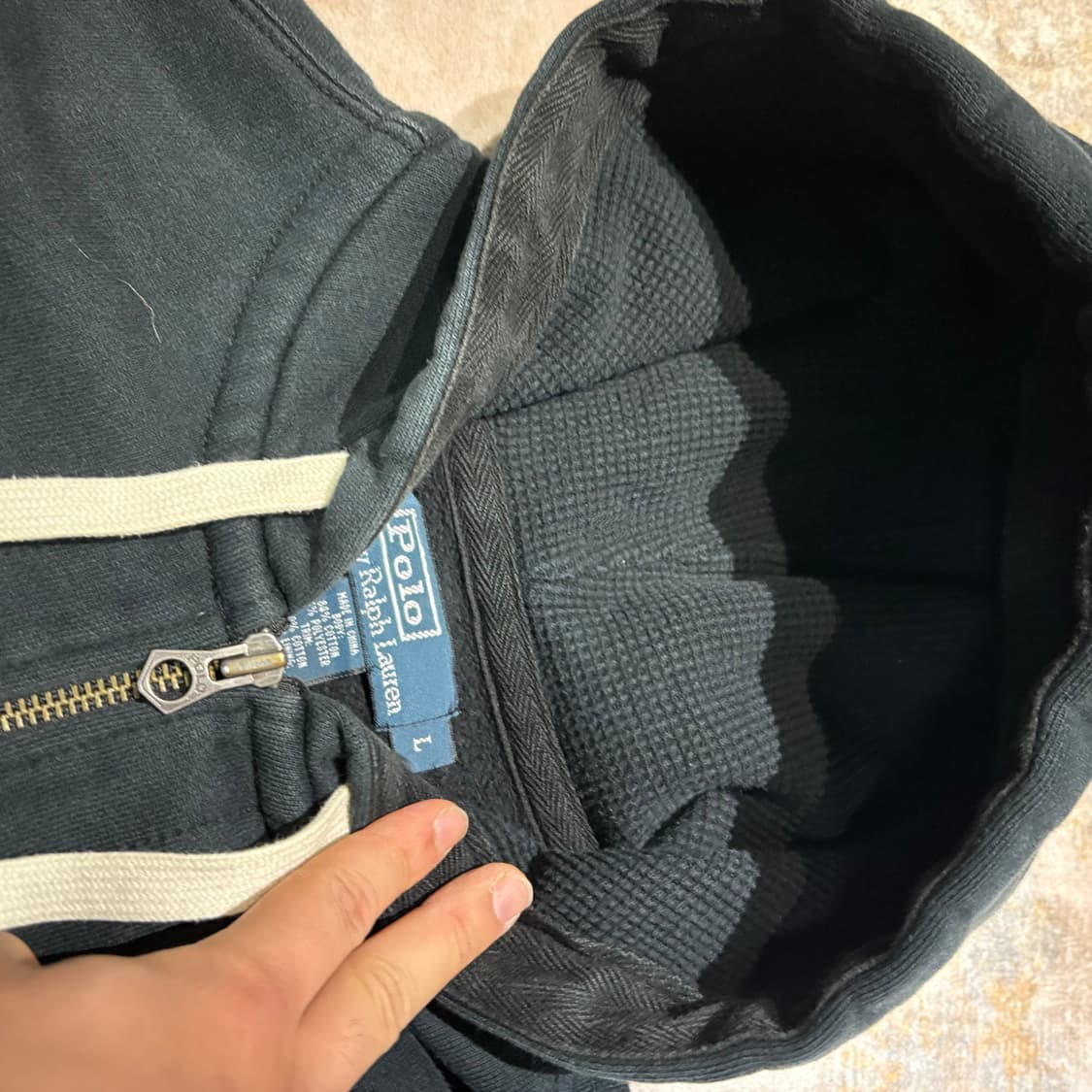 폴로 래드포니 빈티지 헤비 후드집업 상품이미지8