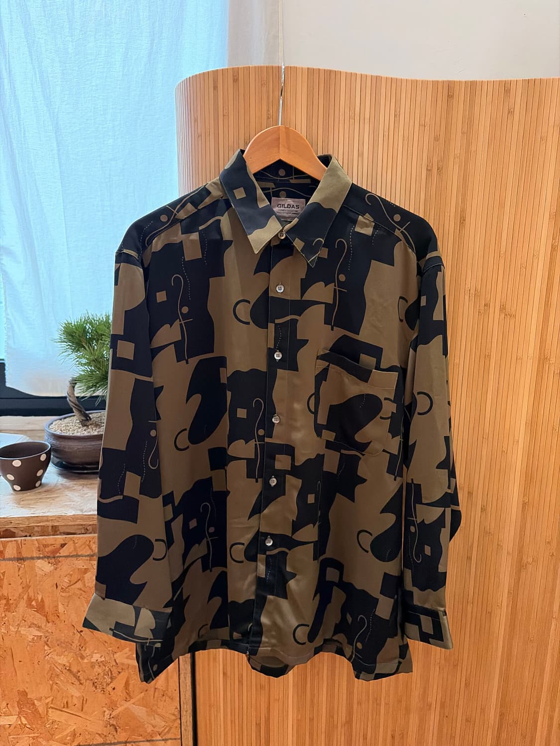 90s GILDAS Pattern Shirt 상품이미지5