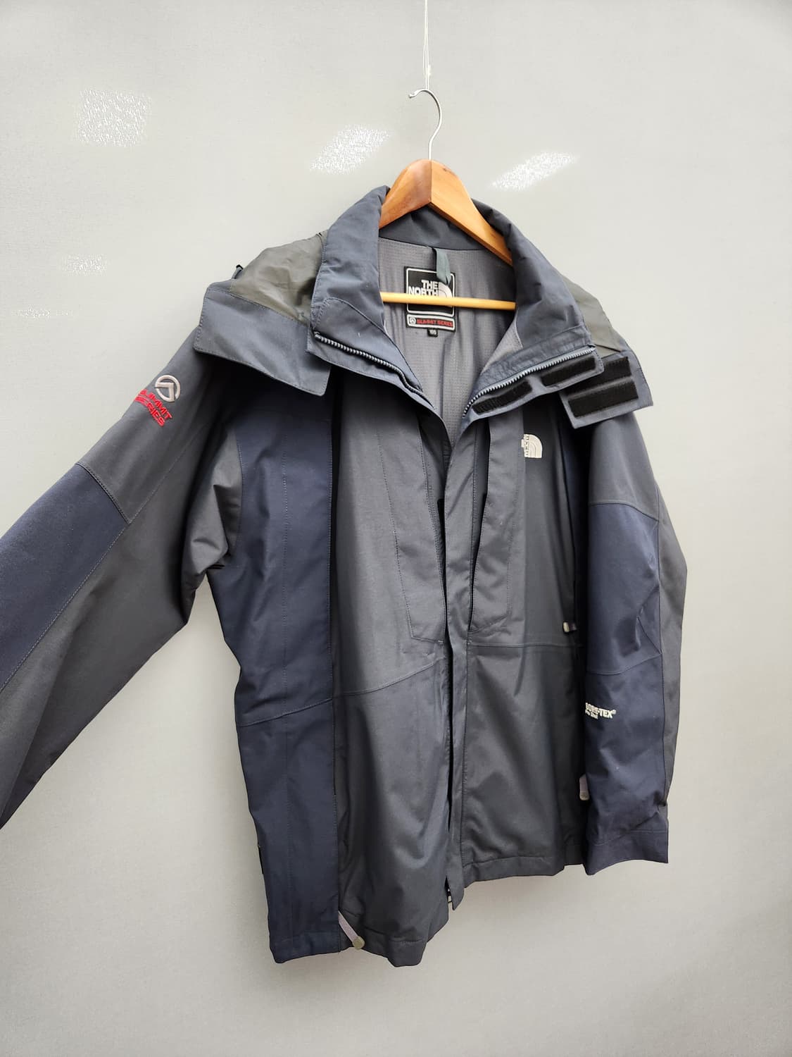 노스페이스 고어텍스 바람막이 자켓 그레이 상품이미지2