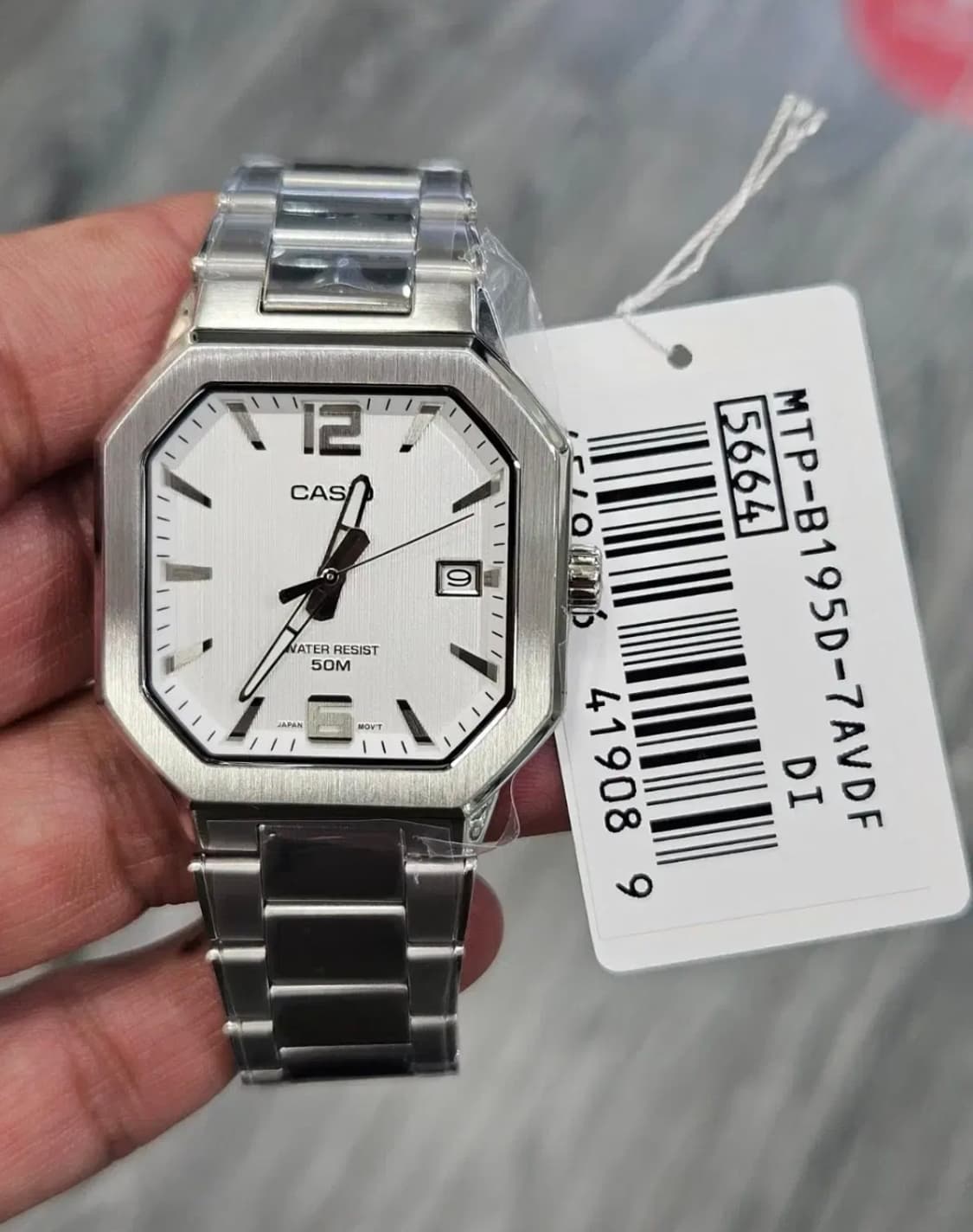 카시오 팔각시계 MTP-B195D 상품이미지3