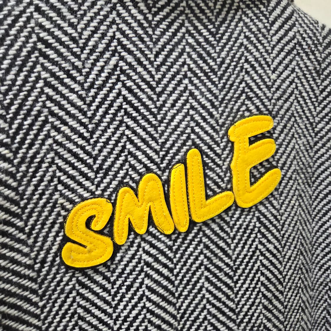 이태리 헤링본 롱 코트 상품이미지2