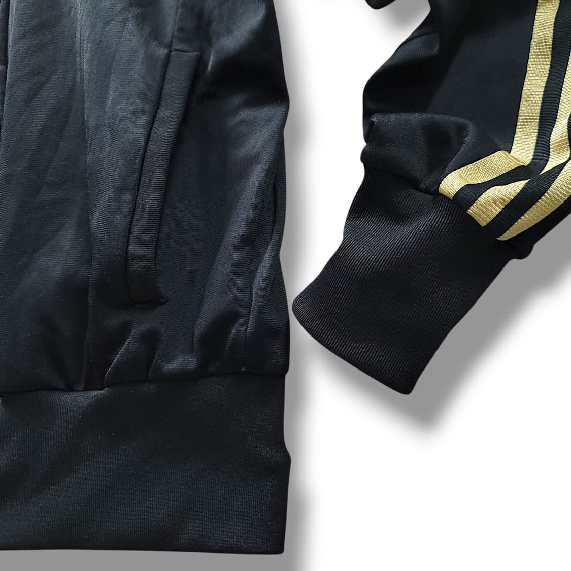 [105] 아디다스 블랙&골드라인 슈퍼스타 자켓 트랙탑 져지 상품이미지6