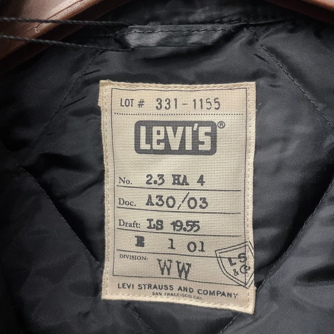 리바이스 Type3 덕 다운 웨스턴 셔츠 패딩 자켓 N63 상품이미지7