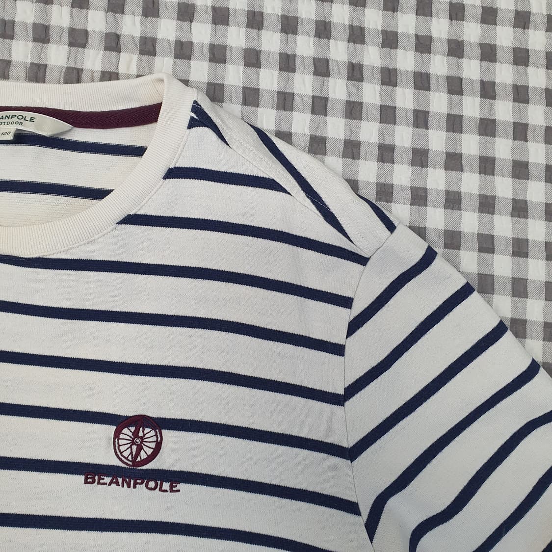 빈폴 스트라이프 얇은 면티 남자95 상품이미지3