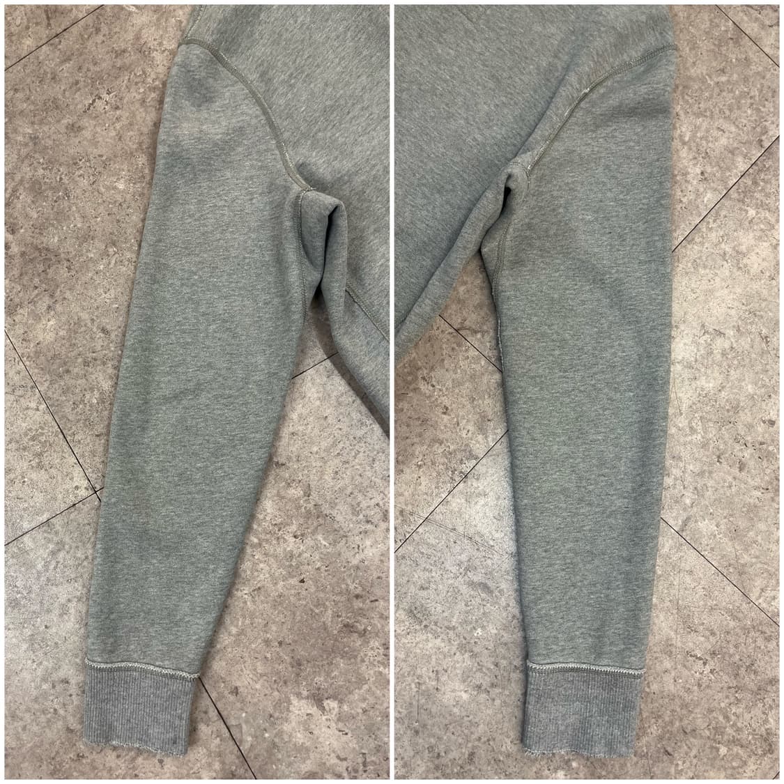 아베크롬비 기모 후드집업 그레이 L #csz3998 상품이미지8