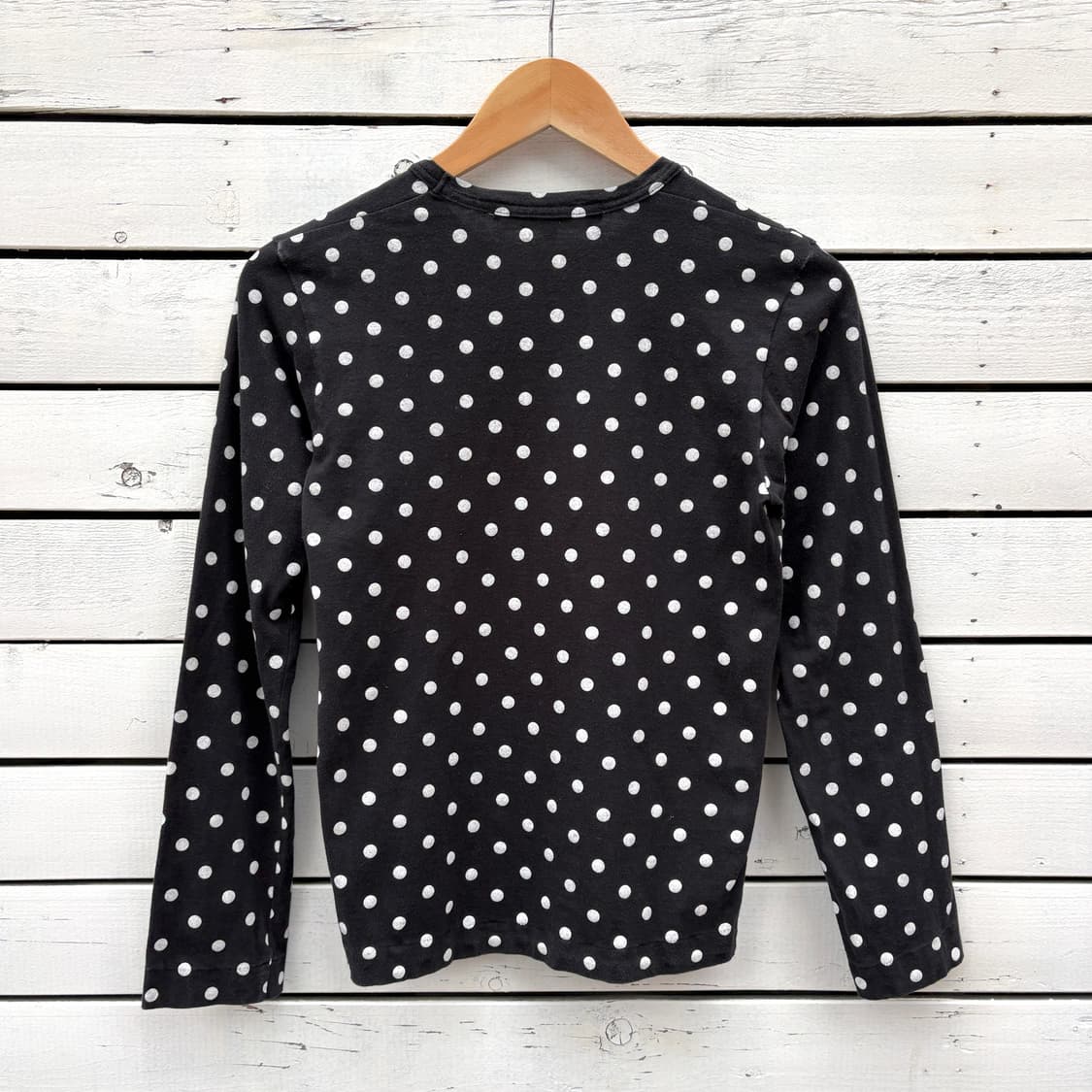 Comme des Garcons 꼼데가르송 도트 땡땡이 롱슬리브 티셔츠 상품이미지2