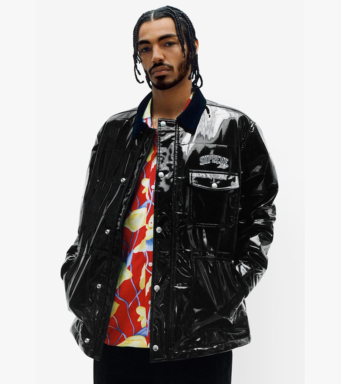 SUPREME - QUILTED VINYL WORK JACKET 상품이미지2