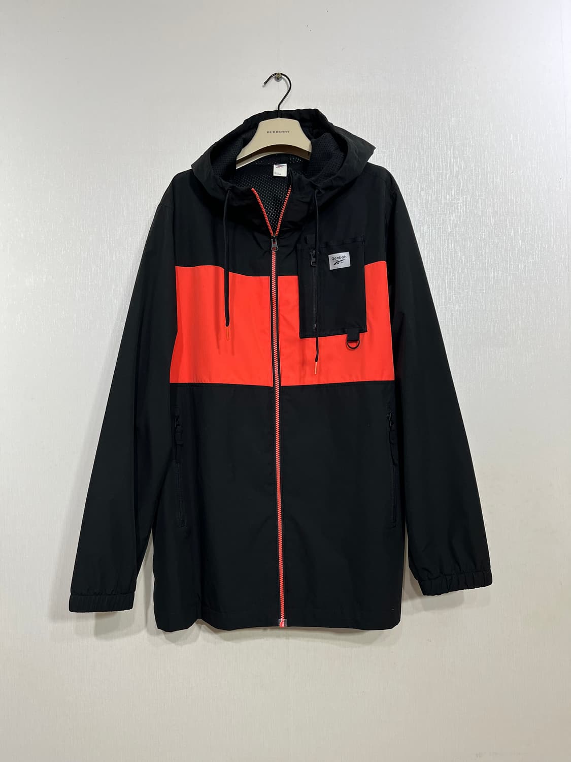 2XL 리복 메쉬 빅로고 메쉬 바람막이 자켓 상품이미지2