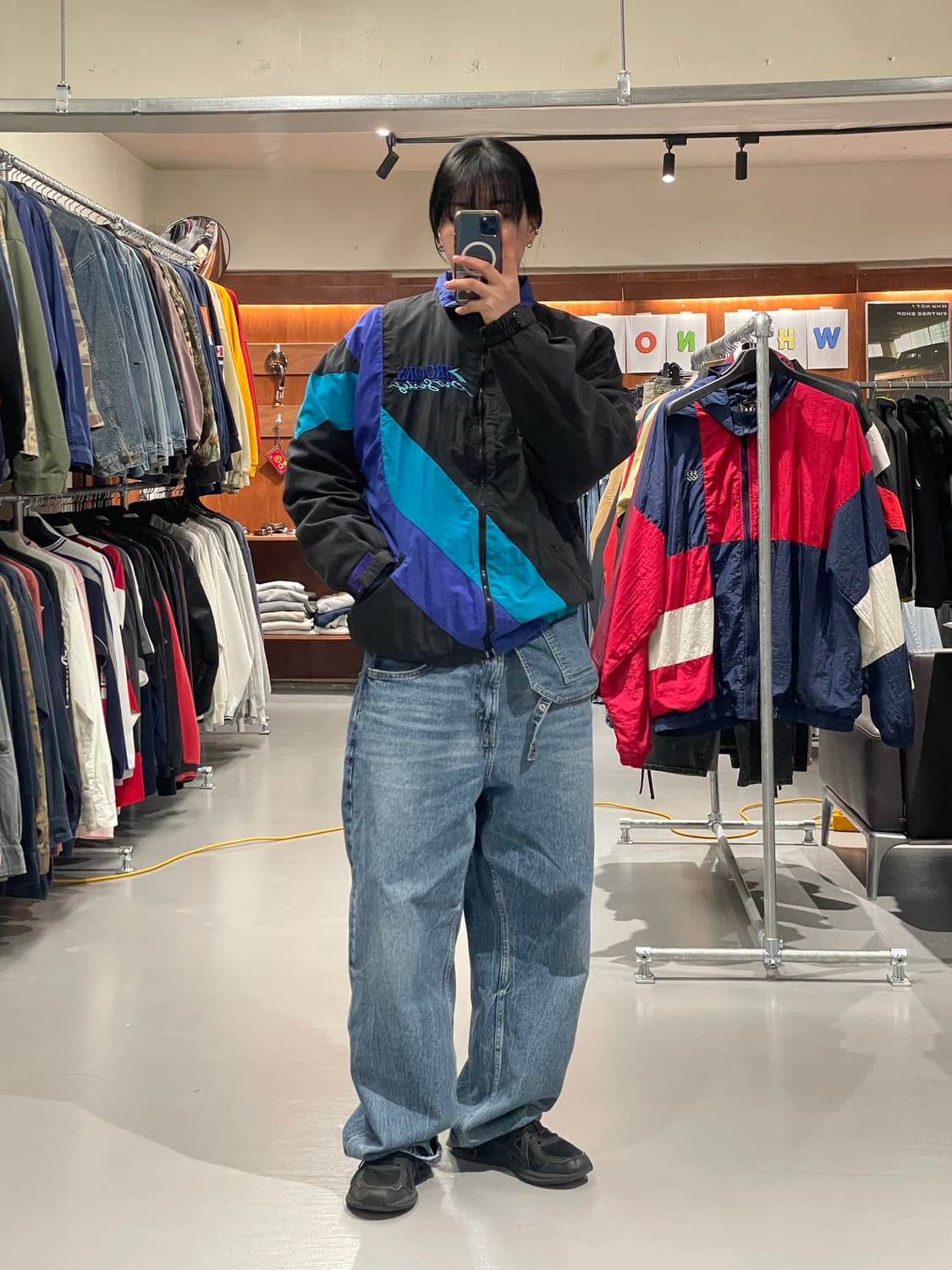 80-90’s 브룩스 올드스쿨 바람막이   상품이미지3