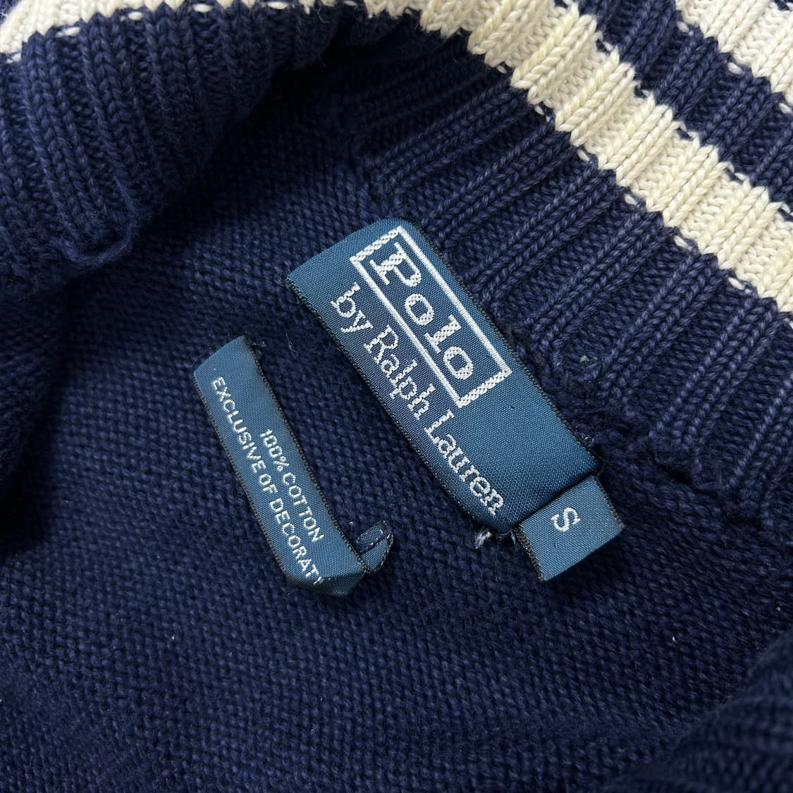 폴로 치프키프 뉴욕 빅포니 니트집업(S) 상품이미지2