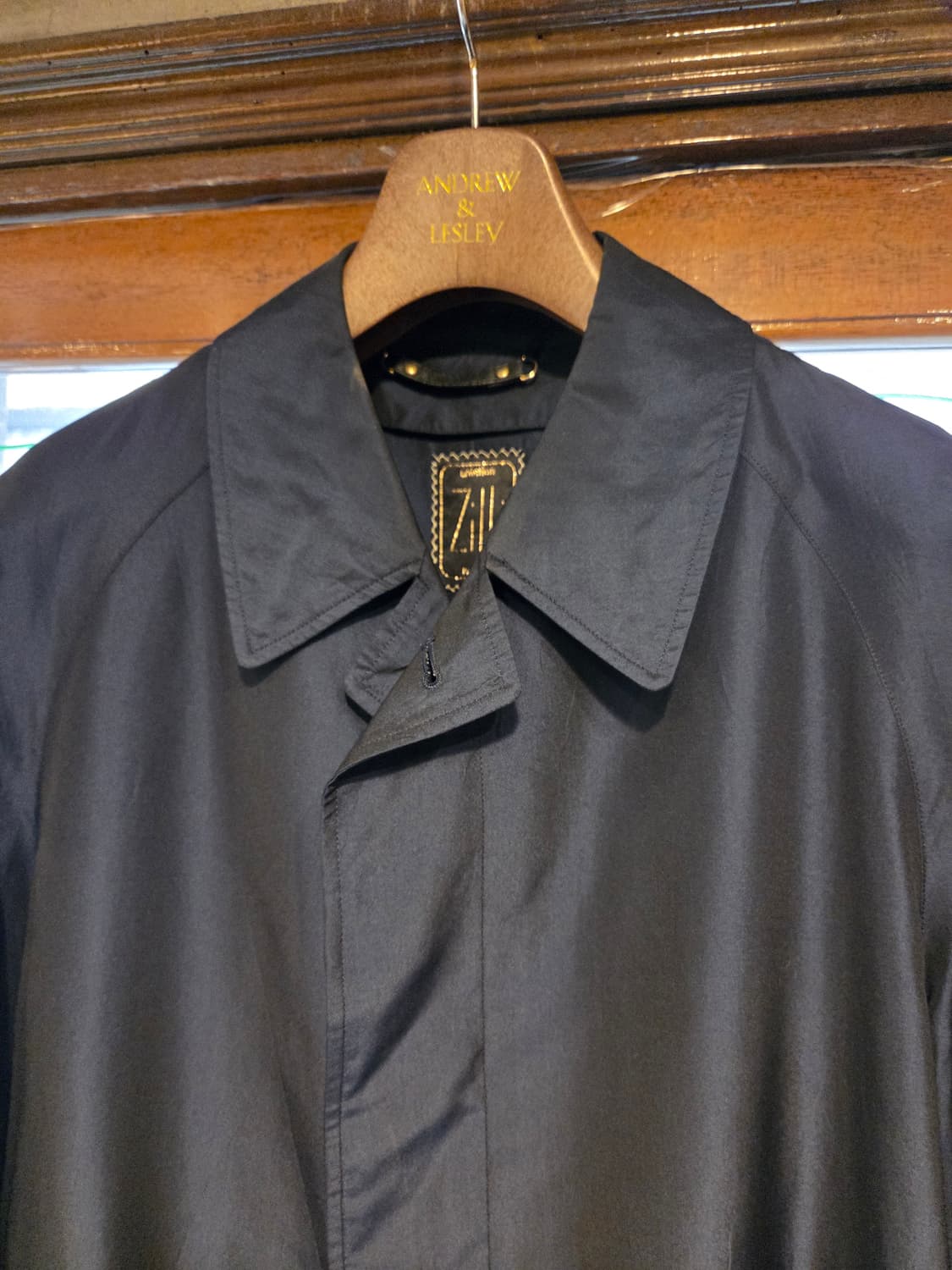 프랑스 명품 질리 실크 트렌치코트 상품이미지3