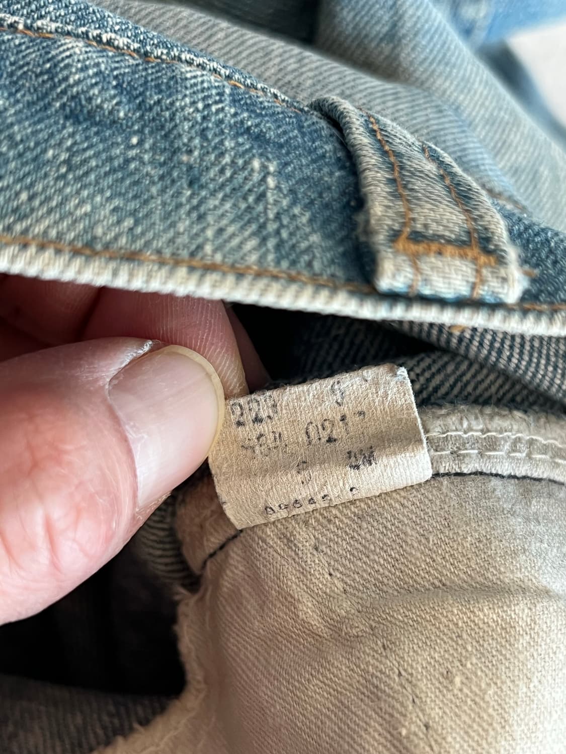 1970년대 오리지널 리바이스 빈티지 오렌지탭 646 상품이미지10